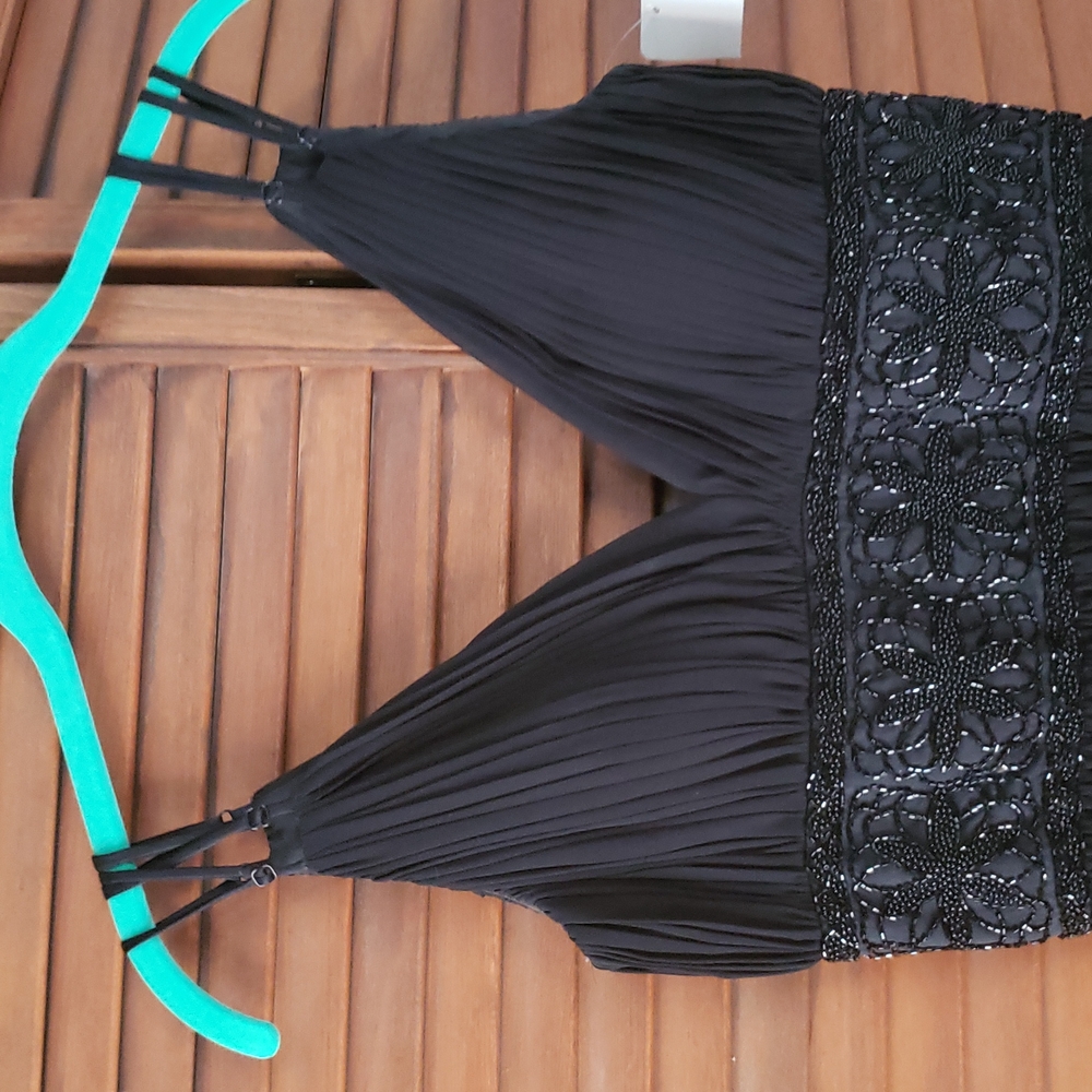 Gorgeous grecian gown with beading